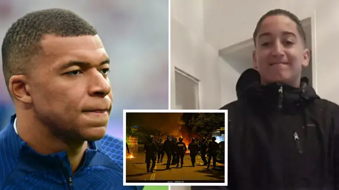 Kylian Mbappé was among several footballers who criticised police for killing Nael M