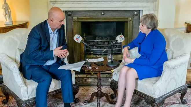 Iain Dale sat down with Theresa May at Downing Street on Wednesday.