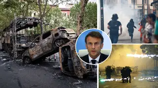 France is in the grip of large scale riots