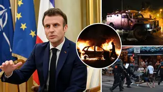 Brits issued with travel warning as Macron faces calls to introduce curfews following fourth night of French unrest