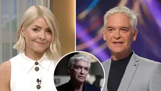 Phillip Schofield is pictured during an ITV hosting appearance last year