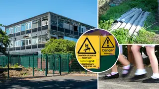 Around 21,500 schools still have buildings that contain asbestos, according to National Audit Office figures