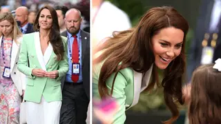 Kate arriving at Wimbledon