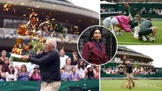 Protesters from Just Stop Oil disrupted play at Wimbledon