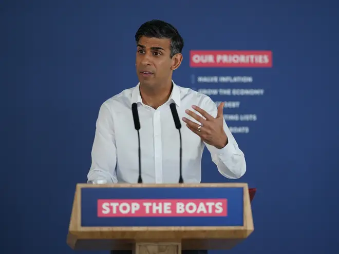 Rishi Sunak has vowed to 'Stop the Boats'