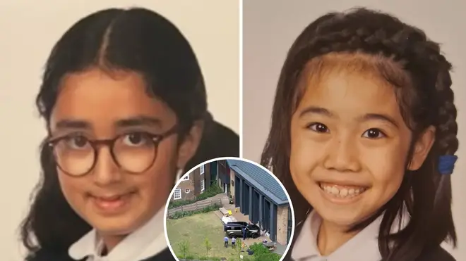 Nuria Sajjad (left), 8, has been confirmed as the second victim of Thursday's horror crash in Wimbledon - days after Selena Lau (right), 8, also lost her life in the tragedy