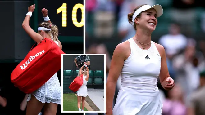 Victoria Azarenka was booed by the Wimbledon crowd after being defeated by Ukrainian Elina Svitolina