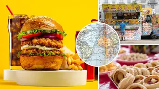 The average American eats 3,868 calories every day - but is not the highest calorie intake worldwide
