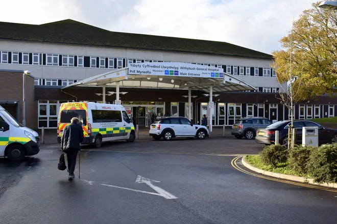 Mabil was involved in the collision outside Withybush General Hospital, Haverfordwest, Pembrokeshire, Wales