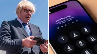 Johnson can't remember his old iPhone passcode