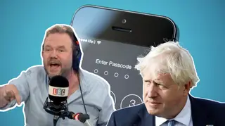 James O'Brien correctly predicts former PM's excuse for delay in handing over mobile phone to Covid-29 Inquiry.