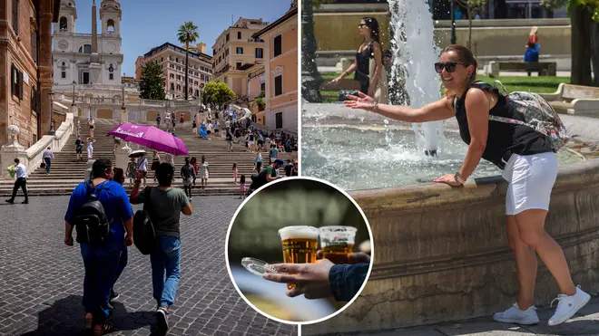 Temperatures are expected to hit as high as 49C in some European countries this summer