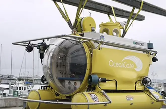 An earlier OceanGate sub is being listed at $800k but the broker fears it will never sell