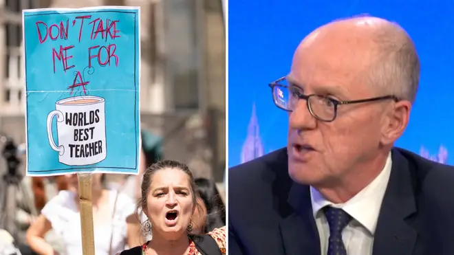 Nick Gibb refused to say where the money for teachers' pay rises would come from