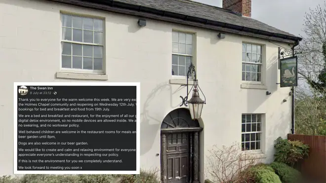 The Swan Inn has faced backlash over some of its rules.