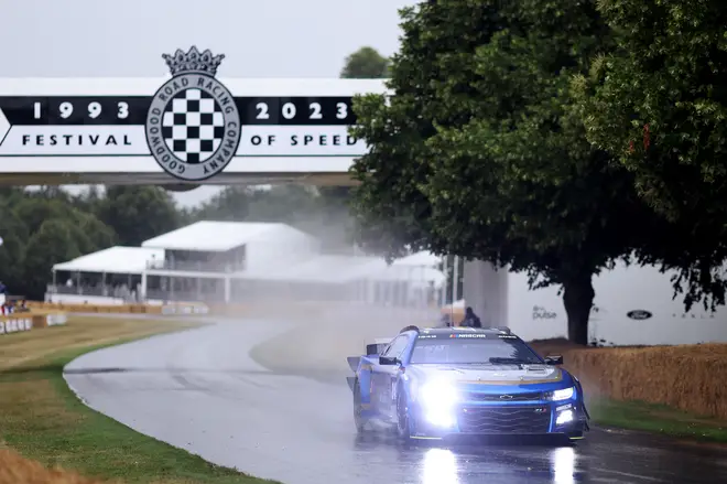 The weather has resulting in the cancellation of the Goodwood Festival of Speed