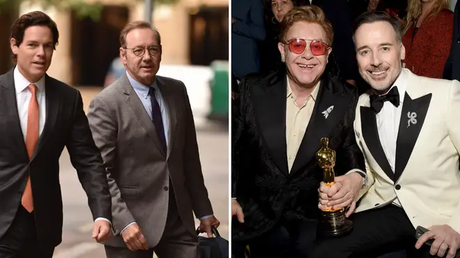 Sir Elton John and his husband David Furnish have been called as witnesses for Kevin Spacey's defence