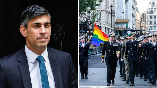 Rishi Sunak has apologised to LGBT veterans for their treatment during their time in the armed forces