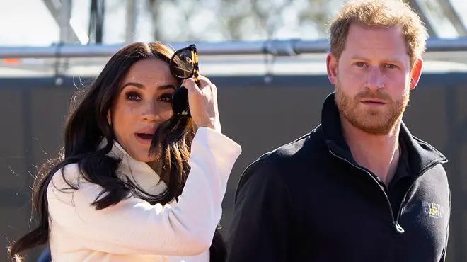 Meghan Markle and Prince Harry together at a public event