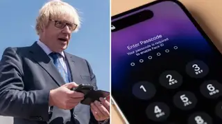 Boris Johnson originally forgot his password