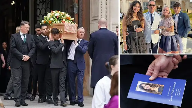 The funeral is being held for Grace Kumar in Westminster today.