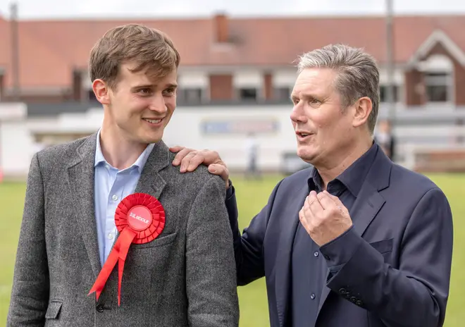 Starmer with Mather on Friday