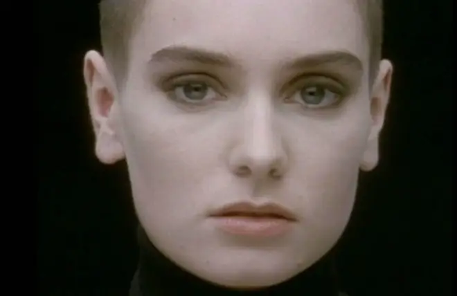 Sinead O'Connor singing Nothing Compares 2 U