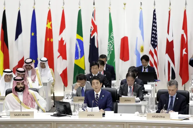 Day one of 2019's G20 summit in Japan