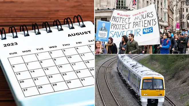 August strikes: Trains and doctors continue plans to walk out this month