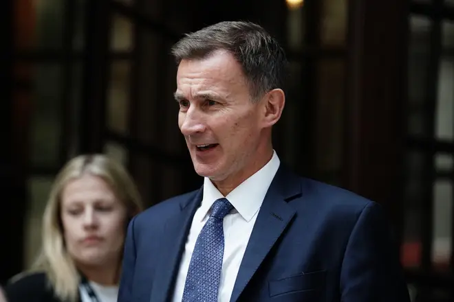 Jeremy Hunt attended the inquiry on Friday.