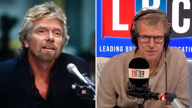 ’The war on drugs has failed’: Richard Branson tells LBC that there needs to be a ‘radical’ change in direction