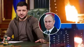 Russia was been rocked after Moscow was struck by drones as Zelensky vows to bring war to Russia