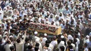 Funeral in Pakistan