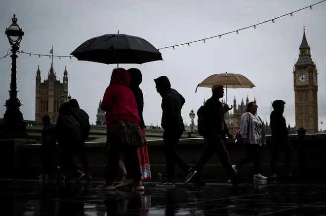 July was the sixth wettest on record