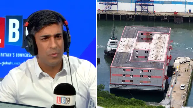 Rishi Sunak speaks to LBC's Nick Ferrari at Breakfast