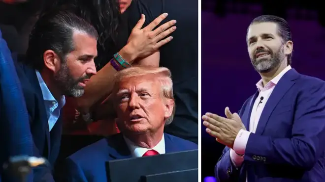 Trump Jr denounced the prosecution of his father, former President Donald Trump, for charges relating to interference in the 2020 election.