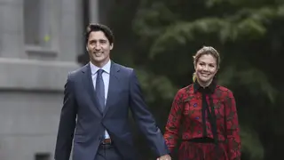 Justin Trudeau and Sophie Gregoire Trudeau
