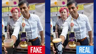 Rishi Sunak was at the Great British Beer festival