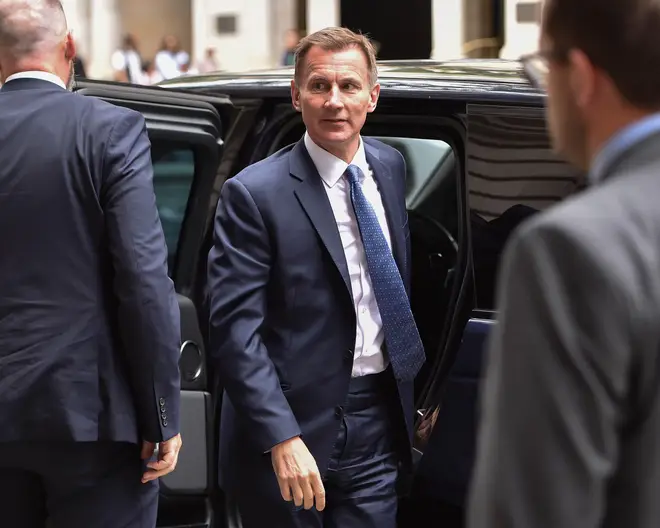 Chancellor Jeremy Hunt said it's important to 'stick to the plan' on inflation