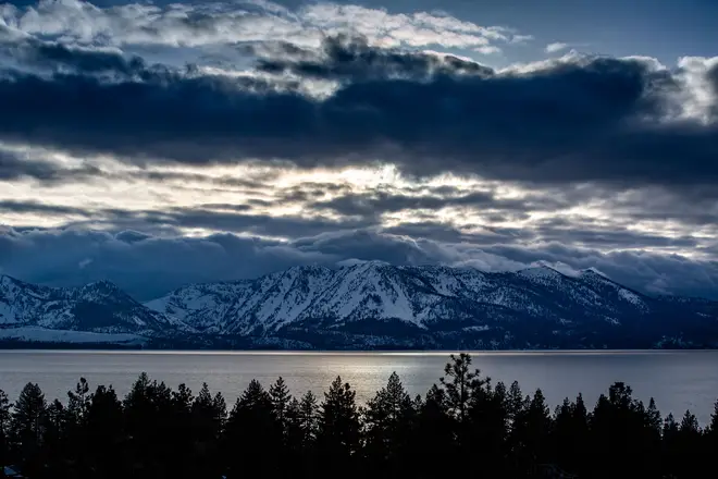 Lake Tahoe is an idyllic holiday destination on the Nevada-California border