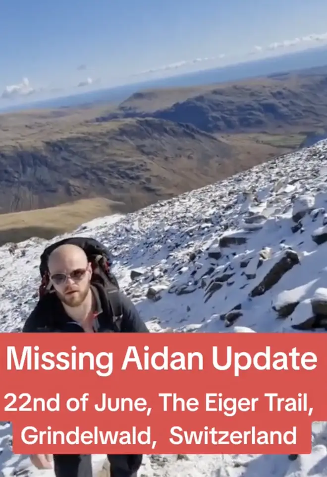 He was last seen on June 22 hiking on the Eiger Trail