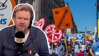 James O'Brien says NHS privitisation is "at the heart of neoliberalism"