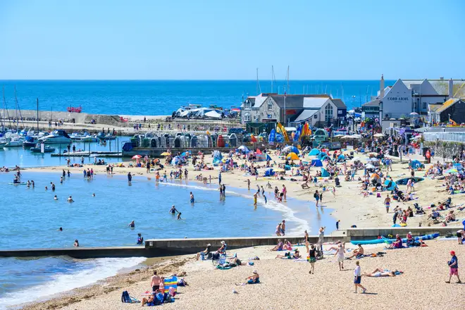 Brits could be basking in 28C