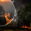 People watch on as wildfires spread through Portugal