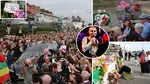 Sinead O’Connor's funeral procession has reached her home and was welcomed by a warm round of applause