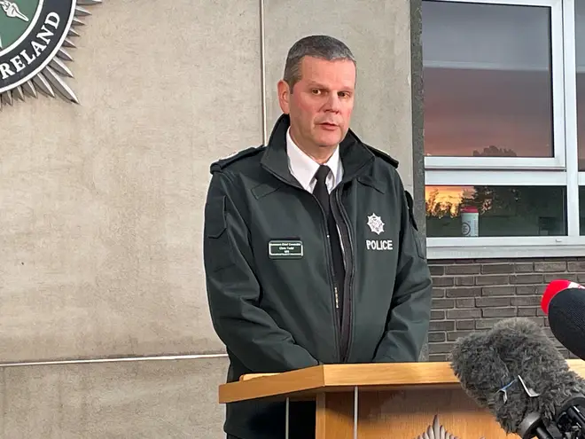 Police Service of Northern Ireland (PSNI) Assistant Chief Constable Chris Todd addressed the breach on Wednesday.