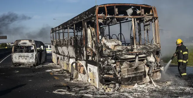 Taxi strikes have led to riots in Cape Town