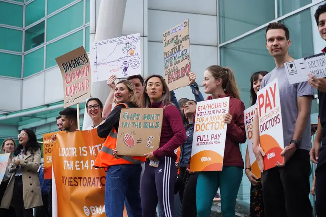 Junior doctors are set to embark on a fifth wave of strikes on Friday.