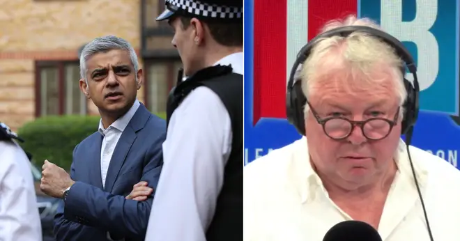 Nick Ferrari is not happy with Sadiq Khan's response to the knife crime crisis