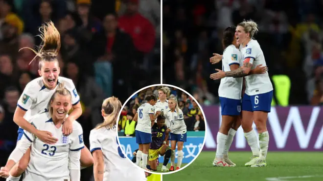 England's women progressed to the semi-finals of the World Cup